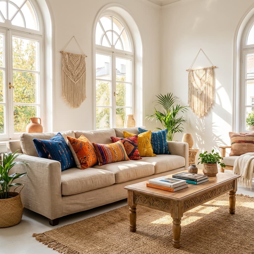 5 Ways to Style Moroccan Pillows in Your Home
