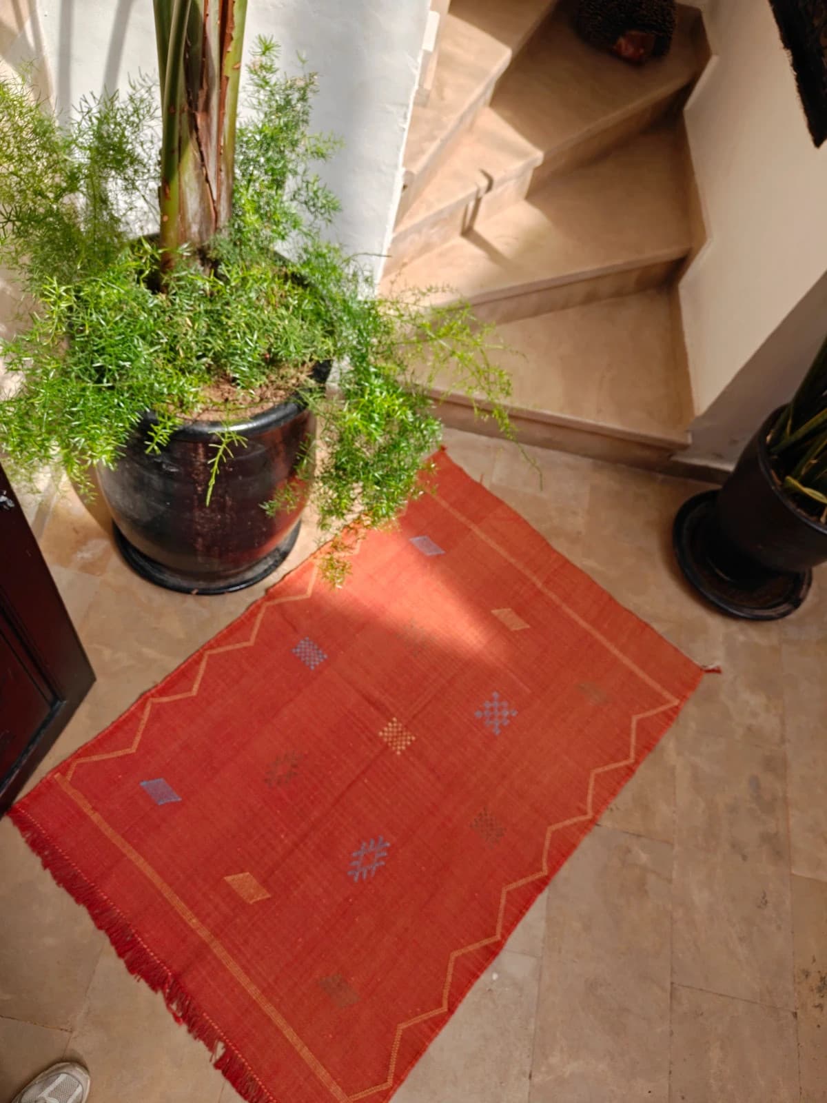 Handmade Sabra (cactus Silk) Rug From Marrakech 150x100 by SabraLoom thumbnail 4