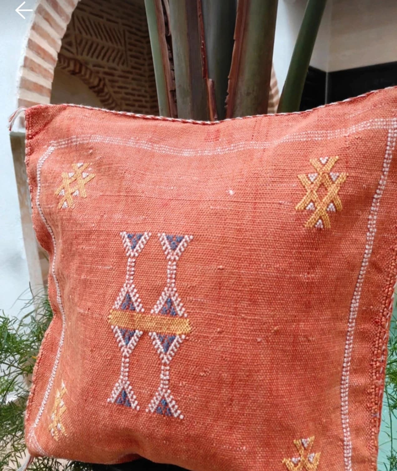 Beautifule Handmade Cushion Cover From Marrakech by SabraLoom thumbnail 6
