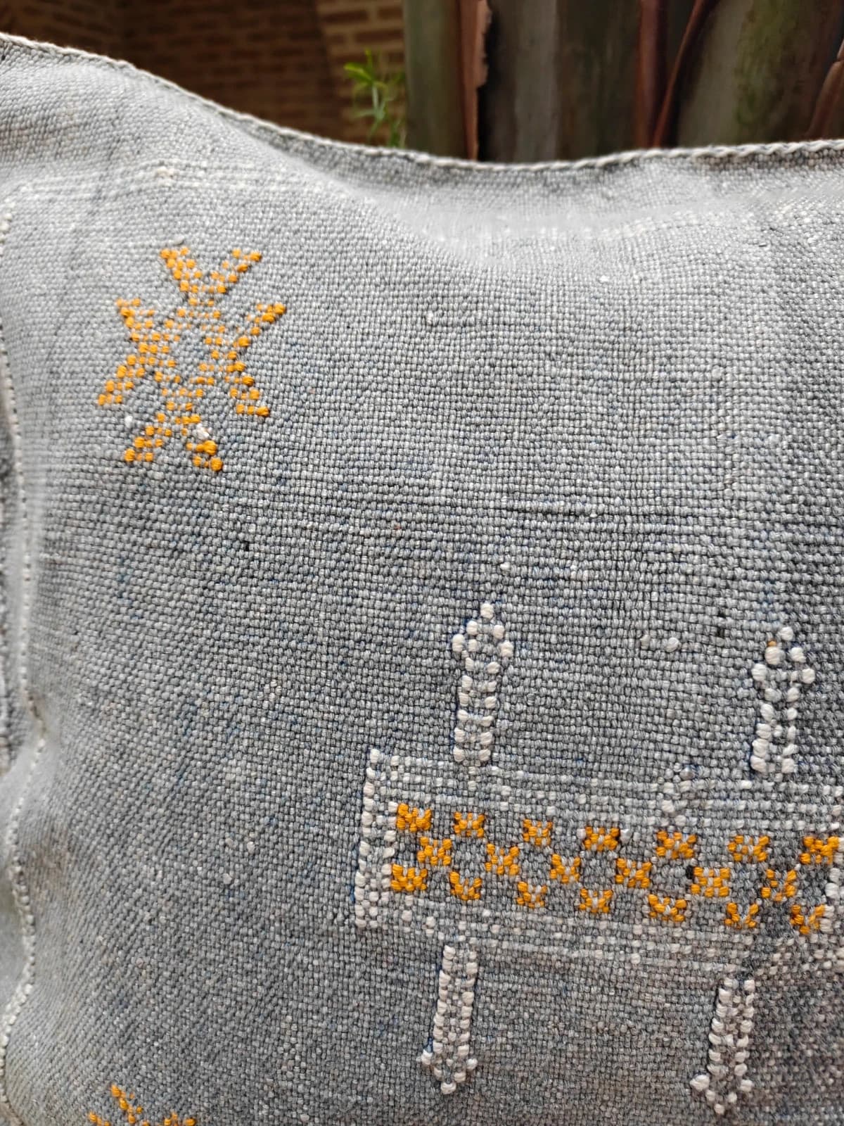 Handwoven Cushion Cover From Marrakech Made Of Sabra by SabraLoom thumbnail 6