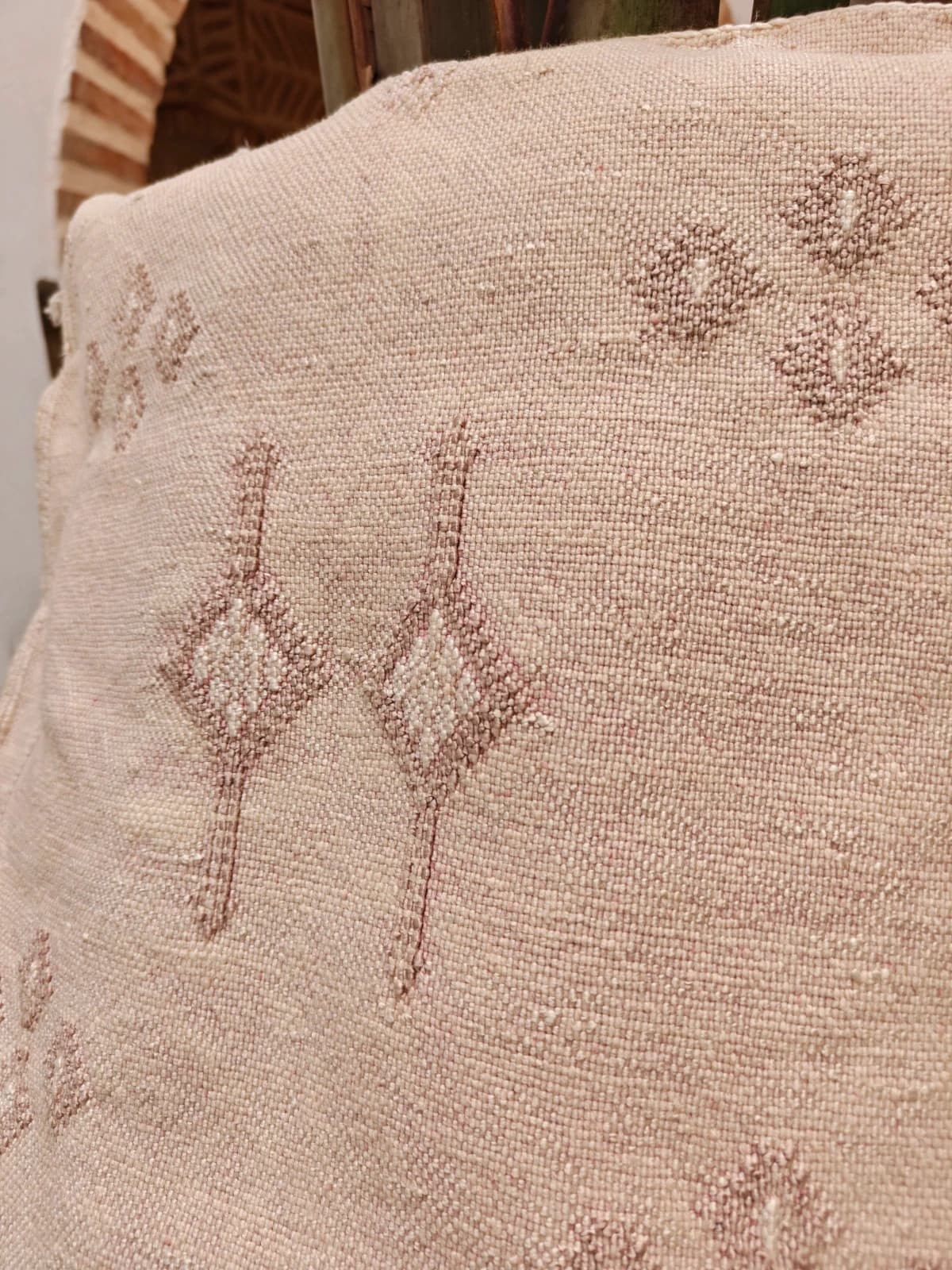 Cactus Silk Cushion Cover From Marrakech by SabraLoom thumbnail 6