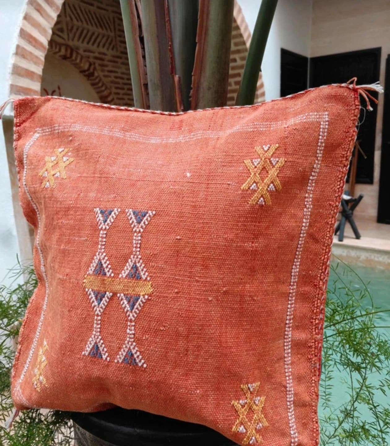 Beautifule Handmade Cushion Cover From Marrakech by SabraLoom thumbnail 2