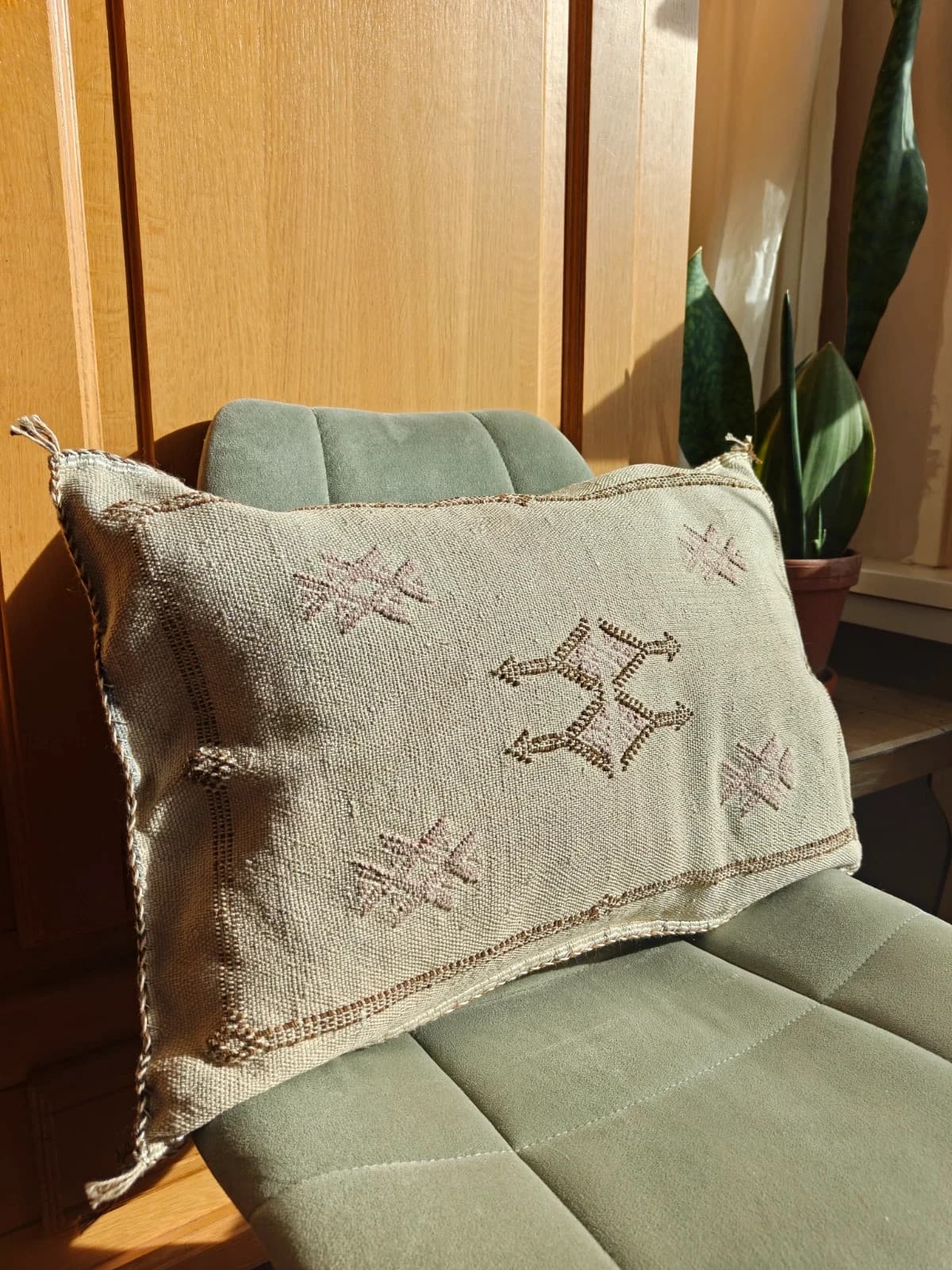Beautiful Handmade Cushion Cover From Marrakech by SabraLoom thumbnail 2