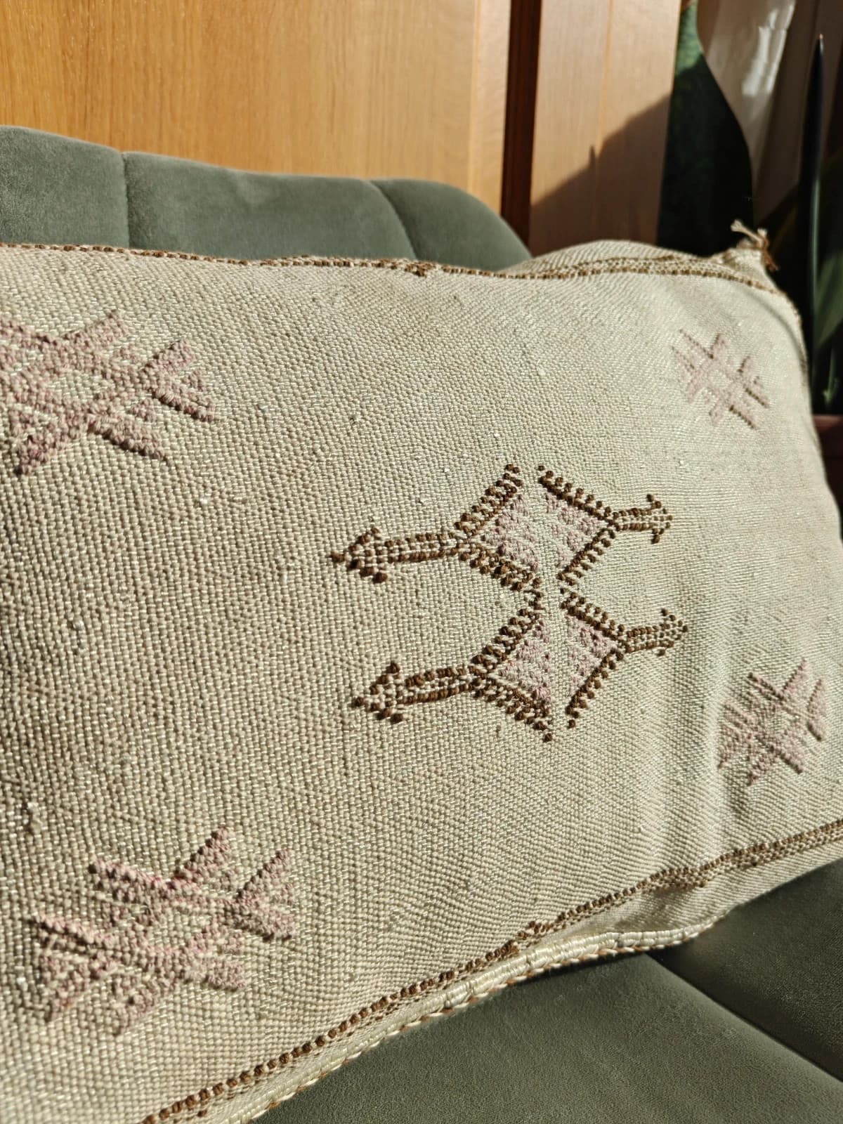 Beautiful Handmade Cushion Cover From Marrakech by SabraLoom thumbnail 4