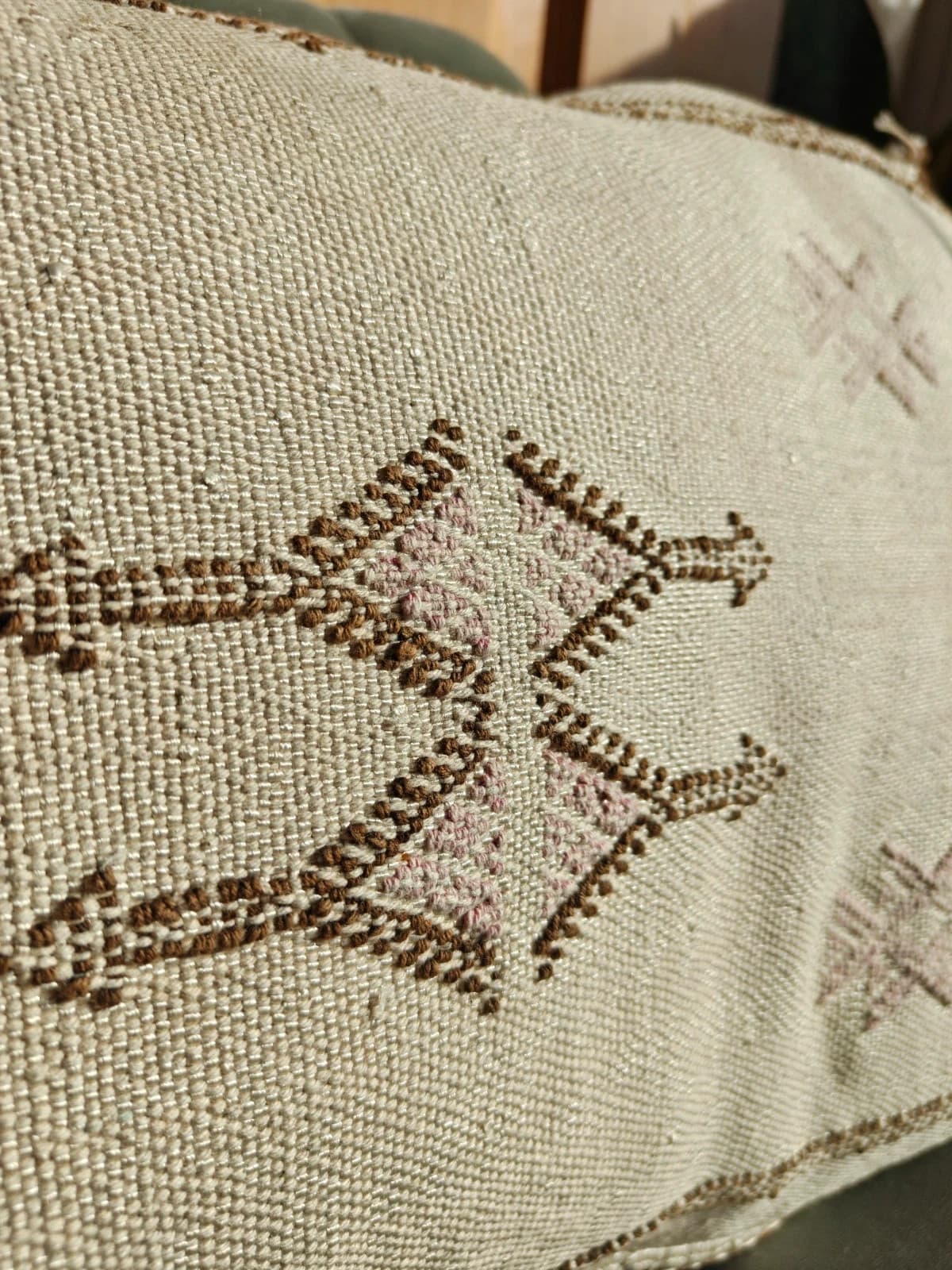 Beautiful Handmade Cushion Cover From Marrakech by SabraLoom thumbnail 6